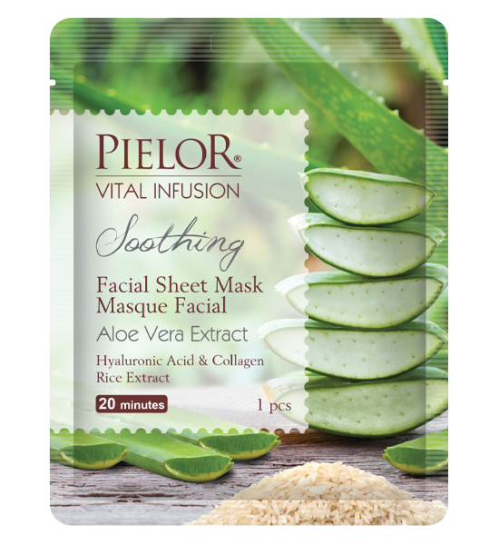 Pielor Vital Infusion Soothing Facial Sheet Mask